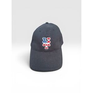 BWM Global New York Mets Navy Blue Patriotic American Flag Logo Baseball Hat